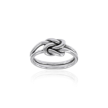 Silver Celtic Knotwork Ring TR160 - Jewelry